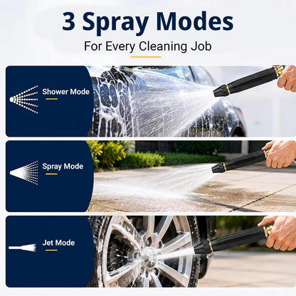 High Pressure Hose Spray Gun – Powerful Jet Cleaner for Car, Patio & Home Use