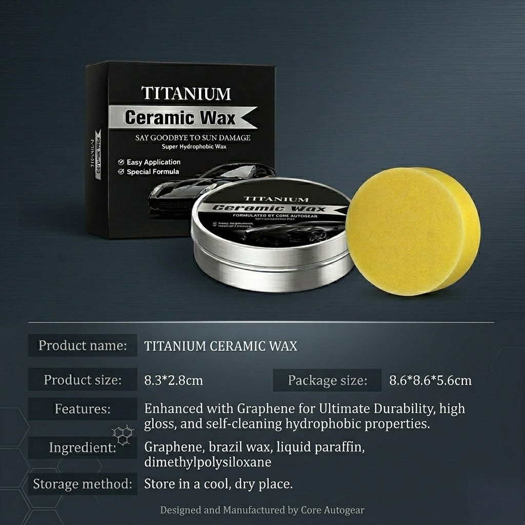 Titanium Ceramic Wax Cream