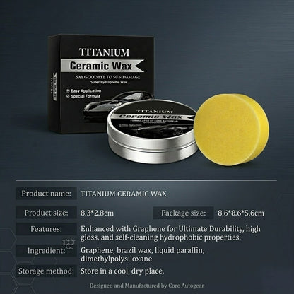 Titanium Ceramic Wax Cream