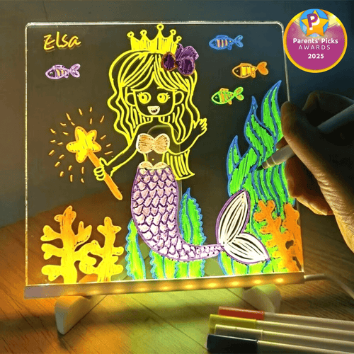 Turn Their Doodles Into Glowing Creations ✨
