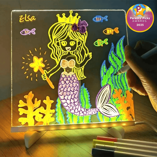 Turn Their Doodles Into Glowing Creations ✨