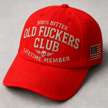 🎄Last Day 50% OFF 🧢Old Fuckers Club-Vintage Baseball Cap🎁
