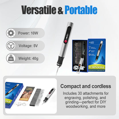 Multi-Functional Electric Engraving Pen Kit – Precision Carving, Polishing & DIY Art