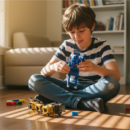 Magnetic Transforming Dinosaur Car – The Ultimate Collision & Change Toy