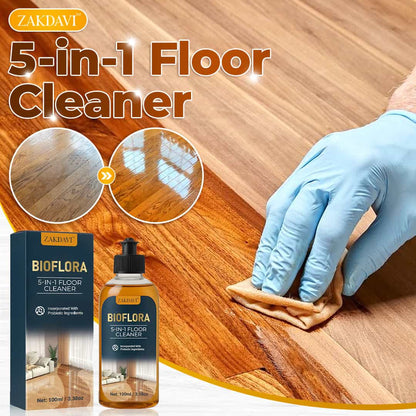 ZAKDAVI™ 5-in-1 Floor Cleaner: Fast Drying, Baby & Pet Safe