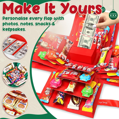 🎅🏻Christmas Sale 50% OFF!!  🔥50K+ SOLD!🎁 DIY Surprise Explosion Gift Box Kit