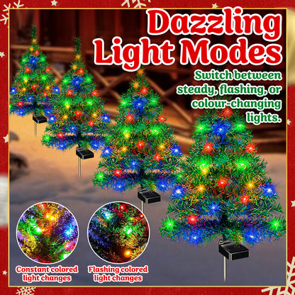 🎄Solar Christmas Tree Lights for Outdoor Yard, Garden & Pathway Decor