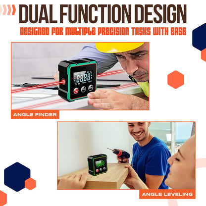 2025 Hot Sale 50% OFF💥Magnetic Digital Angle Finder with Electronic Laser|