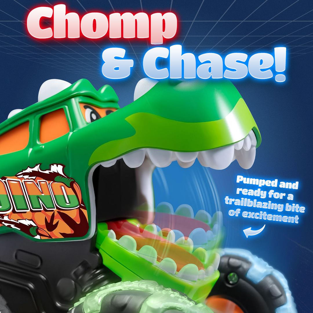 Monster Truck Toy for Kids – Motion-Activated Light-Up Cars