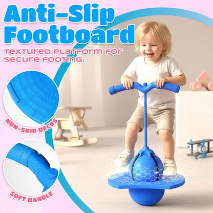 2-in-1 Pogo Jumper & Balance Ball for All Ages