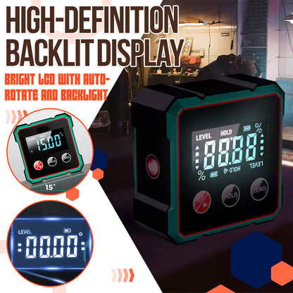 2025 Hot Sale 50% OFF💥Magnetic Digital Angle Finder with Electronic Laser|