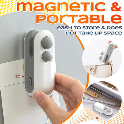 ODEIUN™ 2-in-1 Mini Bag Sealer & Cutter | USB Rechargeable Heat Sealer