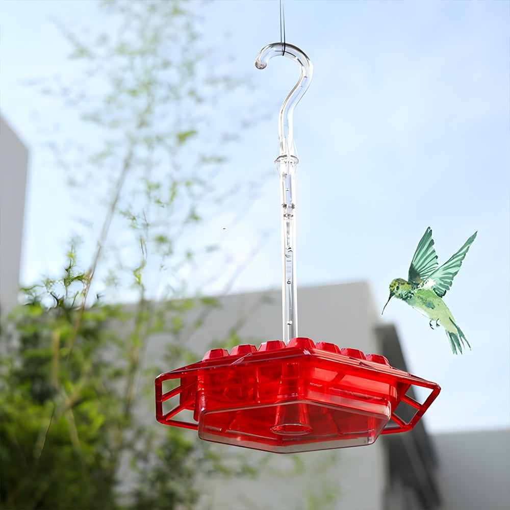 🏡(Spring Sale) 🐦Hummingbird Feeder With Anti-Bug Moat