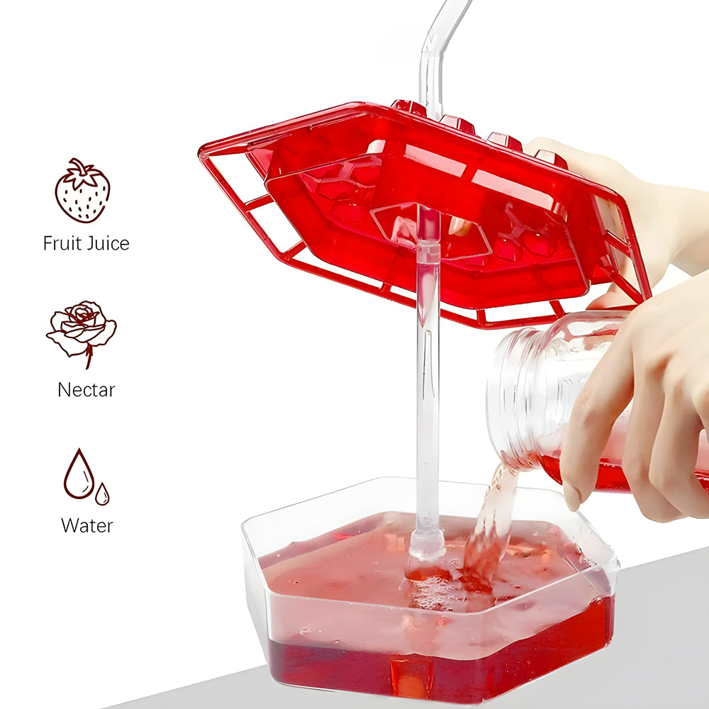 🏡(Spring Sale) 🐦Hummingbird Feeder With Anti-Bug Moat