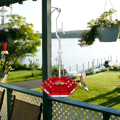 🏡(Spring Sale) 🐦Hummingbird Feeder With Anti-Bug Moat
