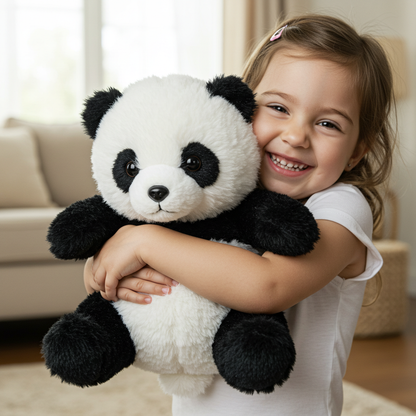 Odeiun™ Lifelike Hugging Panda Plush Toy – Soft, Moving & Magically Comforting