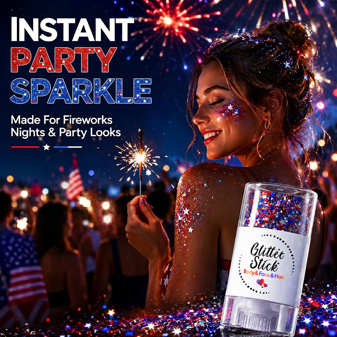 Glitter Stick for Face & Body — Celebrate 250 Years of Freedom