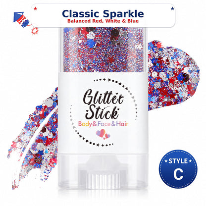 Glitter Stick for Face & Body — Celebrate 250 Years of Freedom