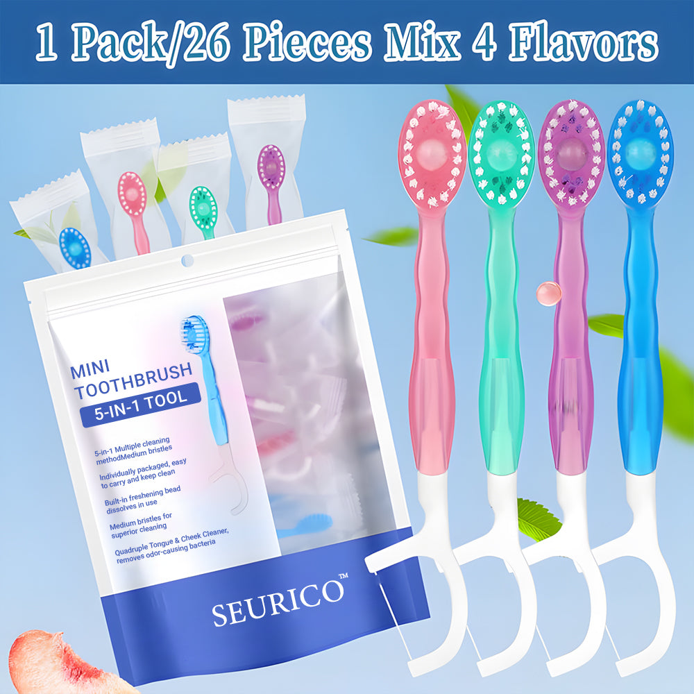 Seurico™ 5-in-1 Portable Eco Toothbrush