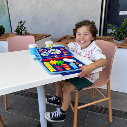 Montessori Busy Board – Screen-Free Learning for Toddlers