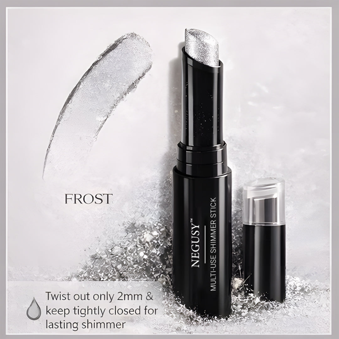 Negusy™ Multi-Use Shimmer Stick | 3-in-1 Illuminator for Eyes, Lips & Body