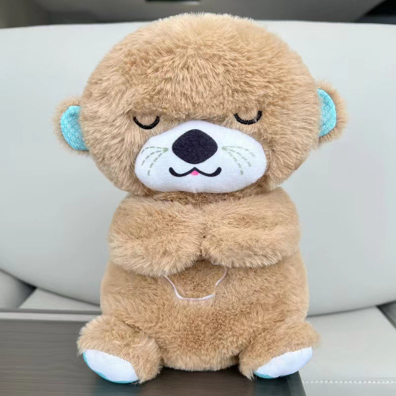 Breathing Otter Plush Toy – Soothing Plush Toy for Anxiety & Better Sleep