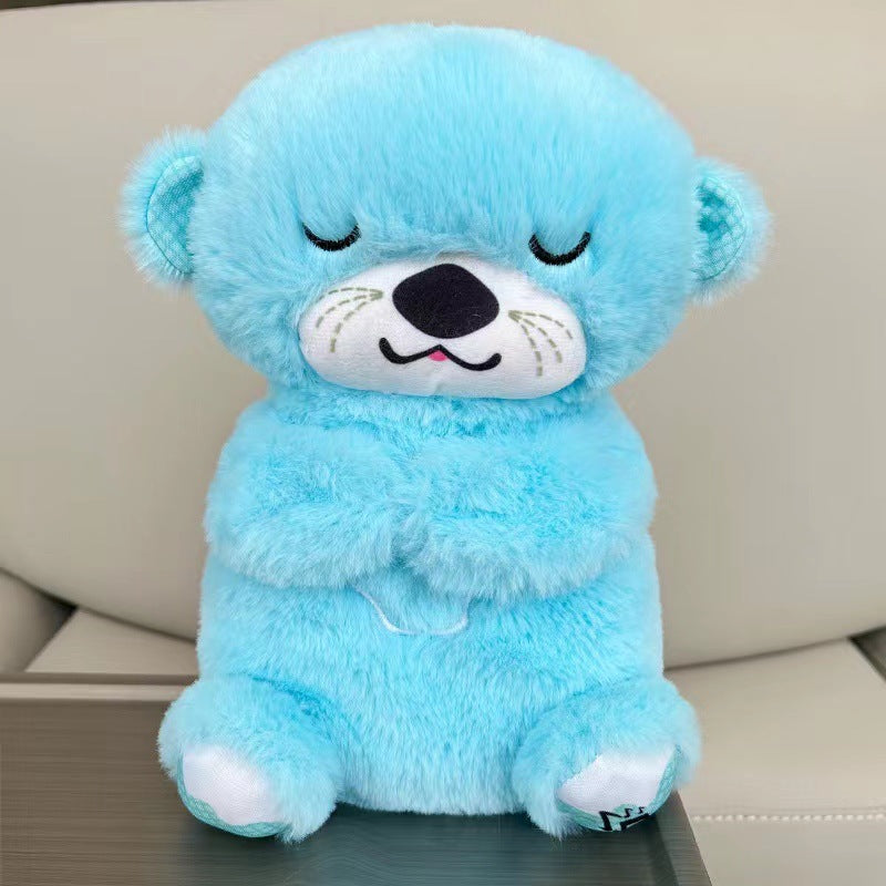 Breathing Otter Plush Toy – Soothing Plush Toy for Anxiety & Better Sleep
