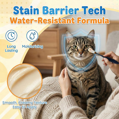 Pet Tear Stain Protection Cream & Brush Set
