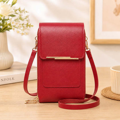 Touch-Thru Crossbody Phone Wallet