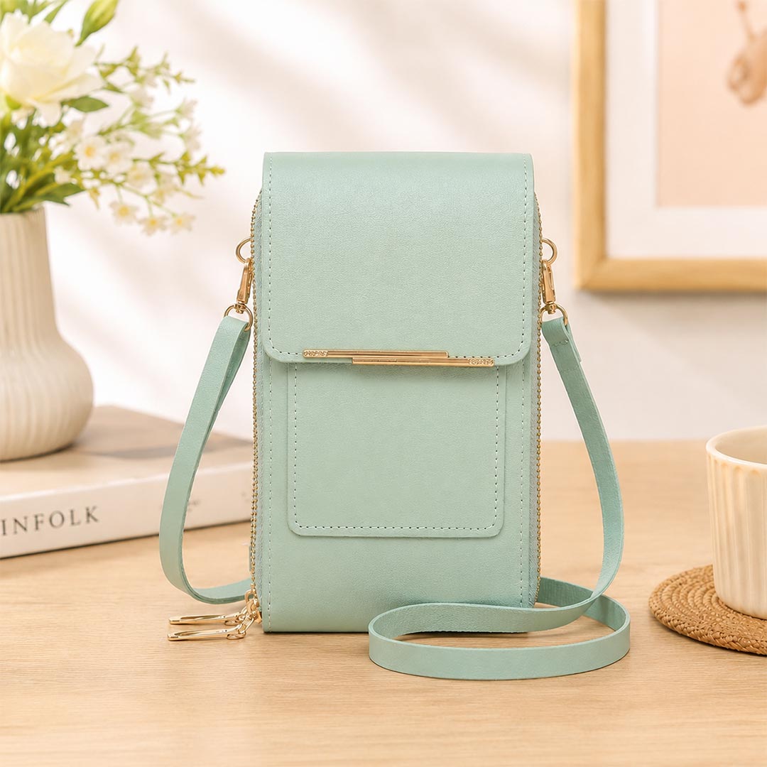 Touch-Thru Crossbody Phone Wallet