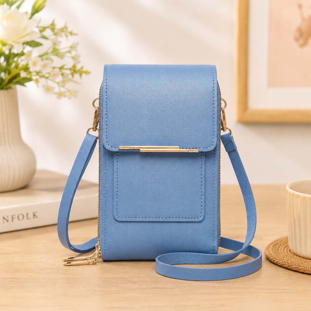 Touch-Thru Crossbody Phone Wallet