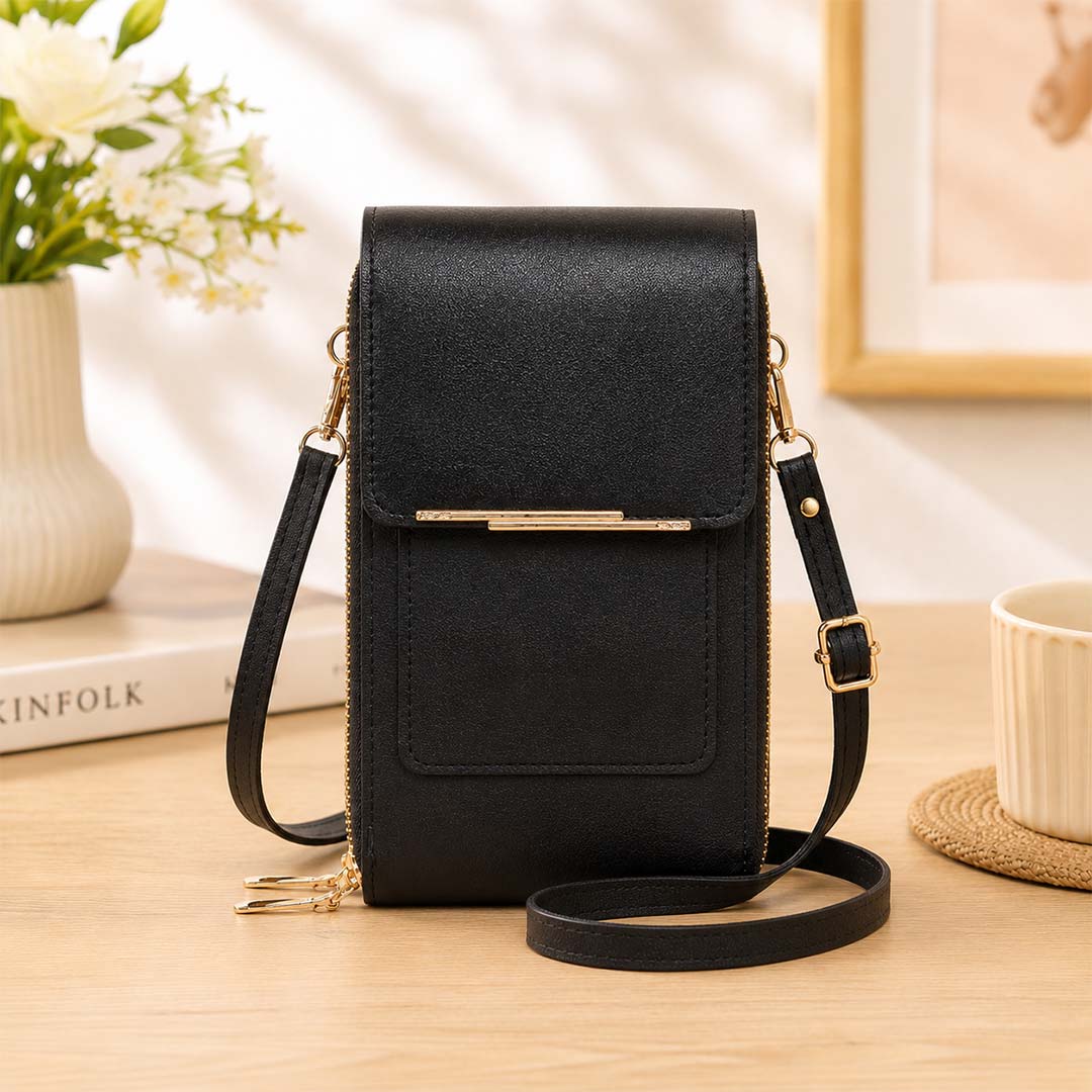 Touch-Thru Crossbody Phone Wallet