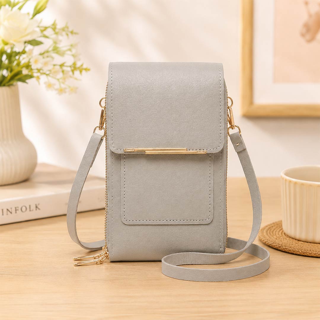 Touch-Thru Crossbody Phone Wallet