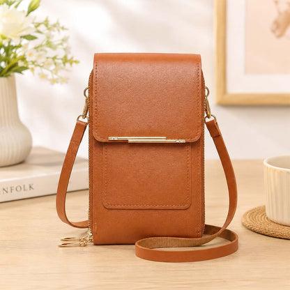 Touch-Thru Crossbody Phone Wallet