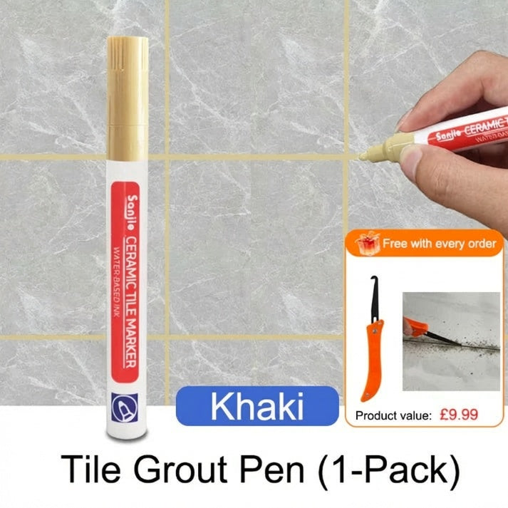 ⏳Time-Limited Special ! Anti-Mould & Waterproof Joint Pen for Ceramic Tiles