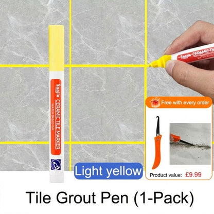 ⏳Time-Limited Special ! Anti-Mould & Waterproof Joint Pen for Ceramic Tiles