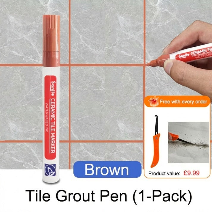 ⏳Time-Limited Special ! Anti-Mould & Waterproof Joint Pen for Ceramic Tiles