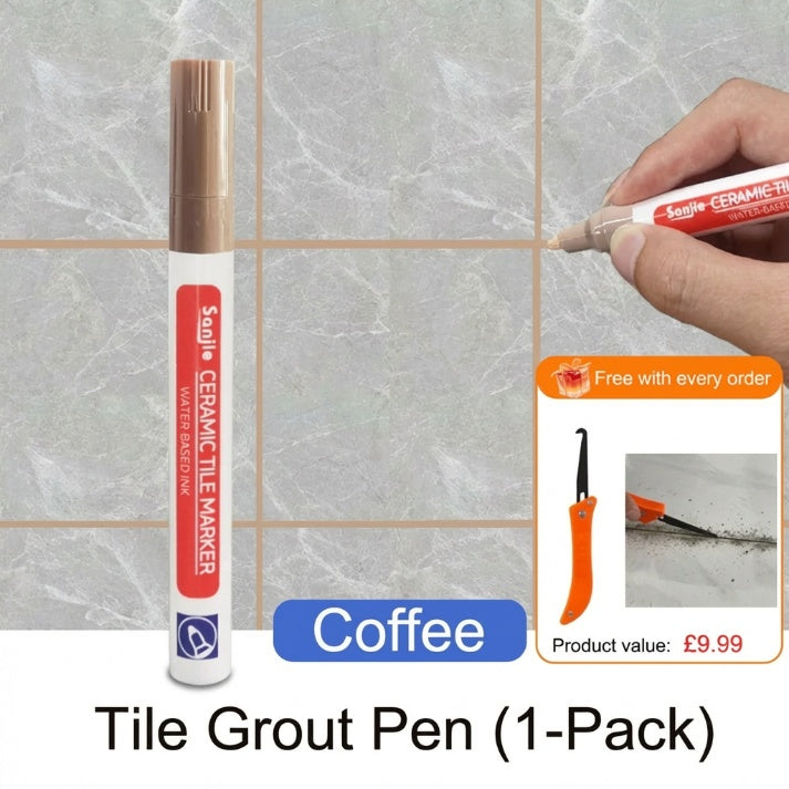 ⏳Time-Limited Special ! Anti-Mould & Waterproof Joint Pen for Ceramic Tiles