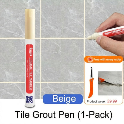 ⏳Time-Limited Special ! Anti-Mould & Waterproof Joint Pen for Ceramic Tiles