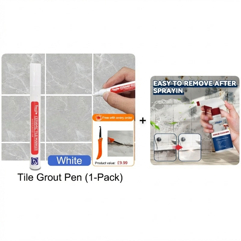 ⏳Time-Limited Special ! Anti-Mould & Waterproof Joint Pen for Ceramic Tiles