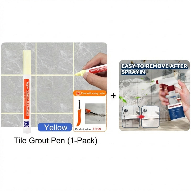 ⏳Time-Limited Special ! Anti-Mould & Waterproof Joint Pen for Ceramic Tiles