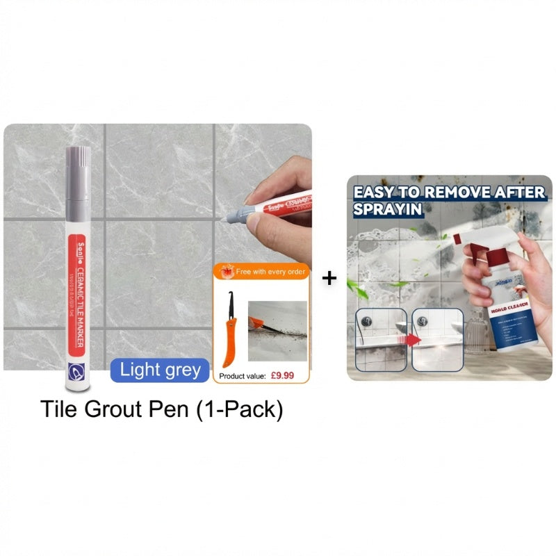 ⏳Time-Limited Special ! Anti-Mould & Waterproof Joint Pen for Ceramic Tiles