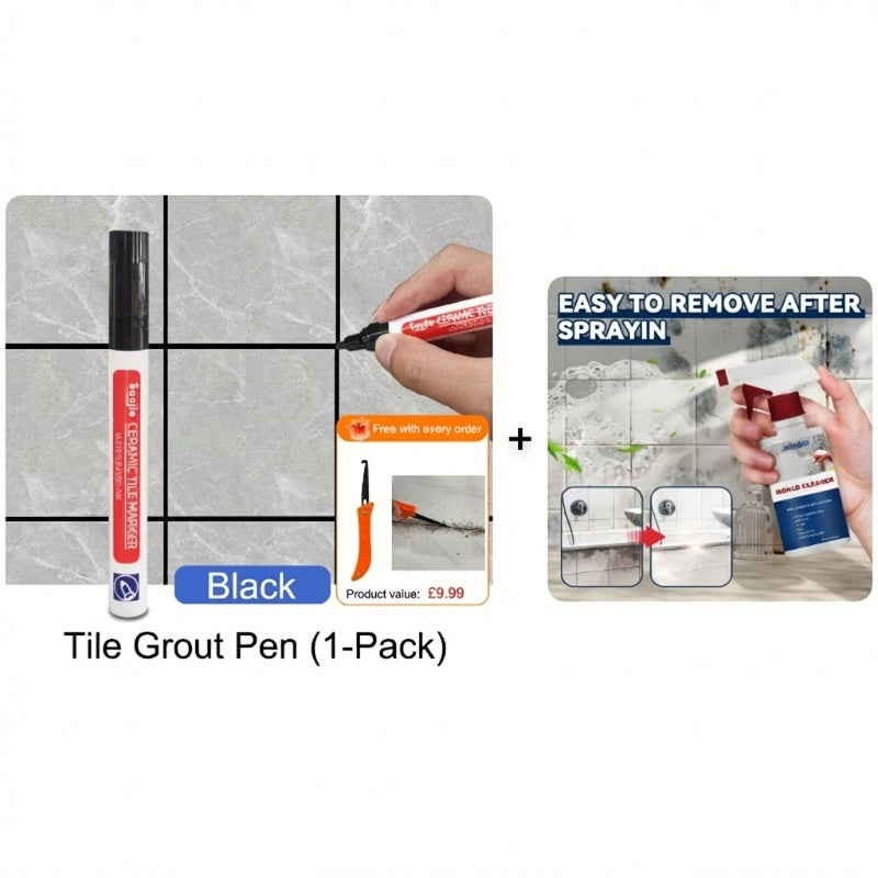 ⏳Time-Limited Special ! Anti-Mould & Waterproof Joint Pen for Ceramic Tiles