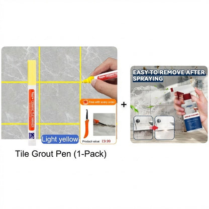 ⏳Time-Limited Special ! Anti-Mould & Waterproof Joint Pen for Ceramic Tiles