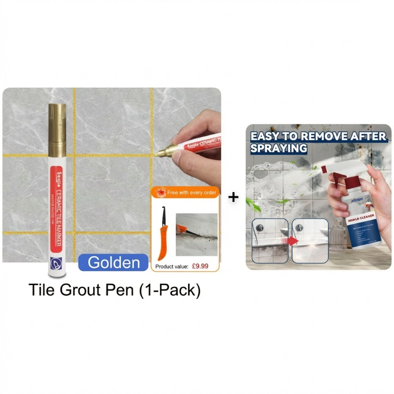 ⏳Time-Limited Special ! Anti-Mould & Waterproof Joint Pen for Ceramic Tiles