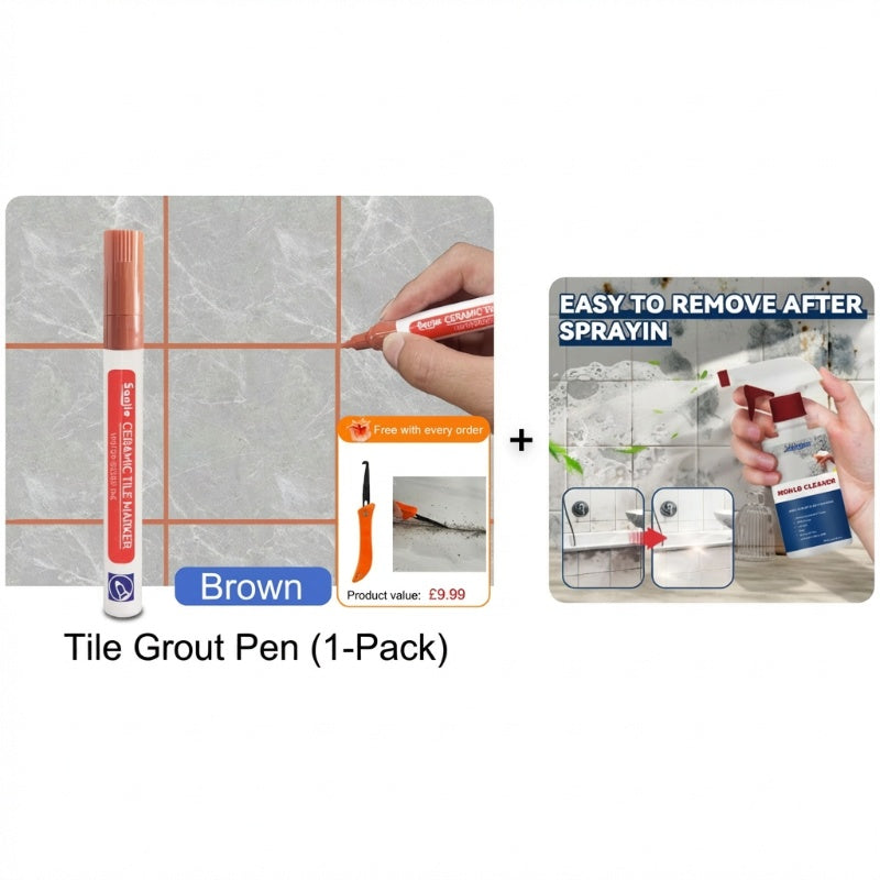 ⏳Time-Limited Special ! Anti-Mould & Waterproof Joint Pen for Ceramic Tiles