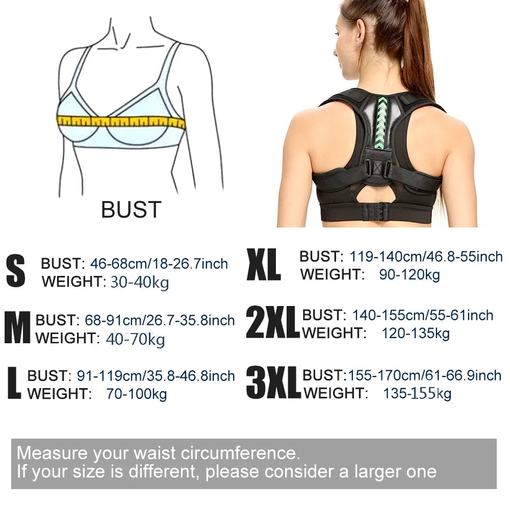 Seurico™ Premium Posture Corrector Belt – Straighten Your Spine & Relieve Pain Instantly