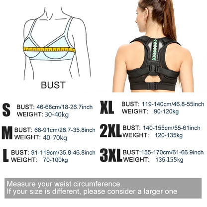 Seurico™ Premium Posture Corrector Belt – Straighten Your Spine & Relieve Pain Instantly