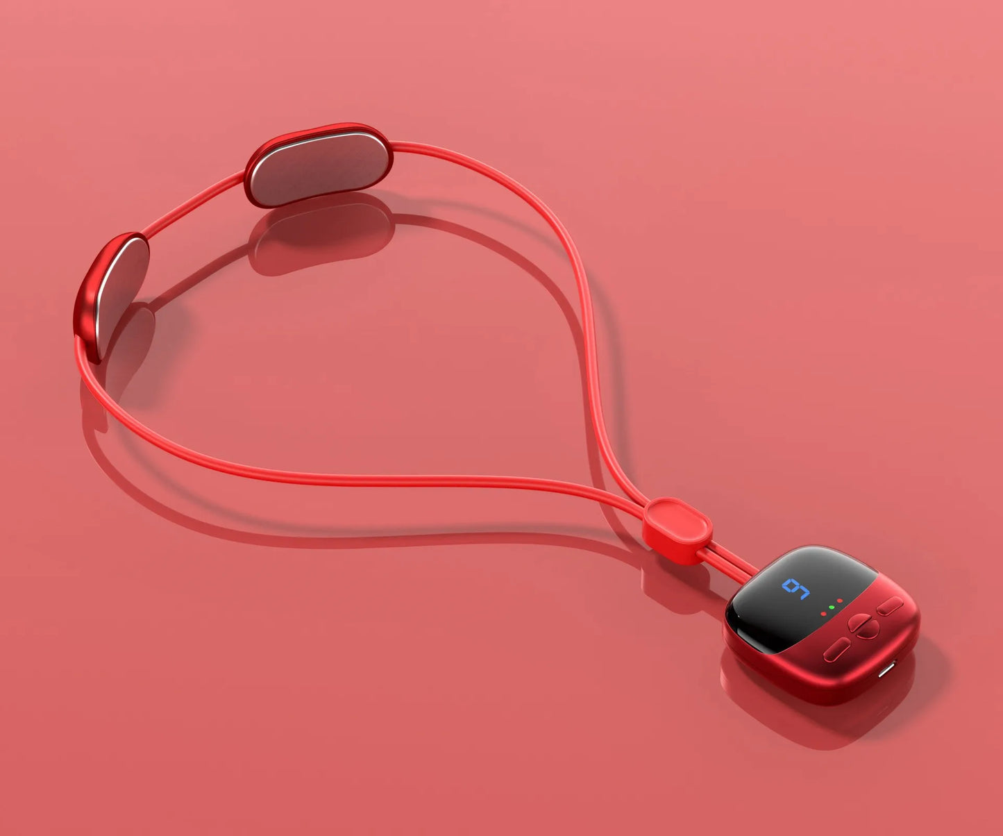 Negusy™ Mini Smart Hanging Neck Massager – Cervical Spine Relief with Heat & Portable Vibration Therapy