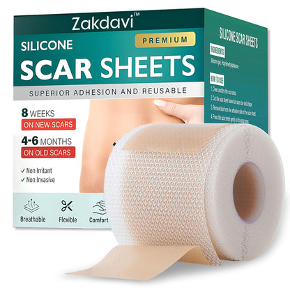 Zakdavi™ SmoothSkin Silicone Scar Sheets